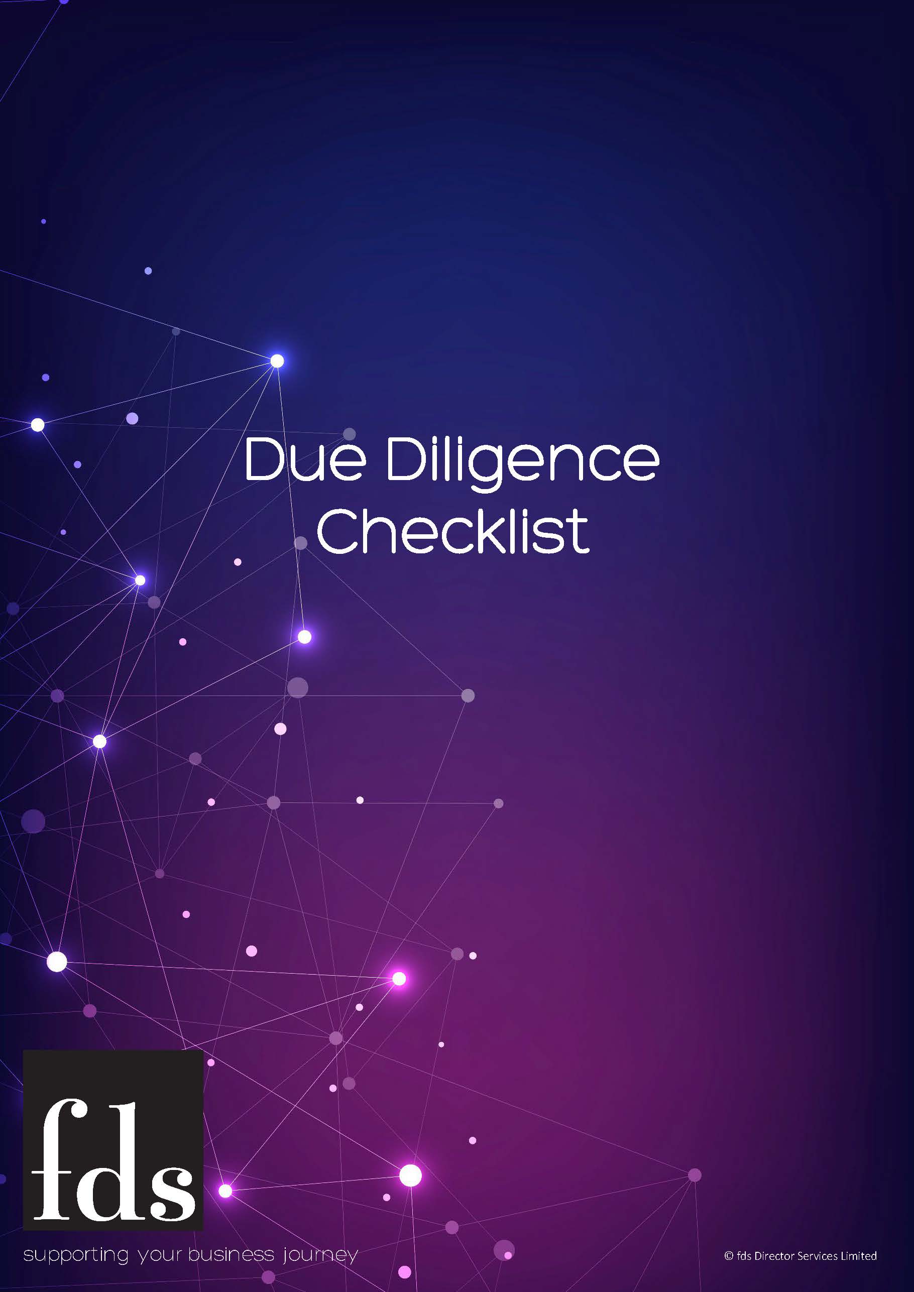 Due Diligence Checklist