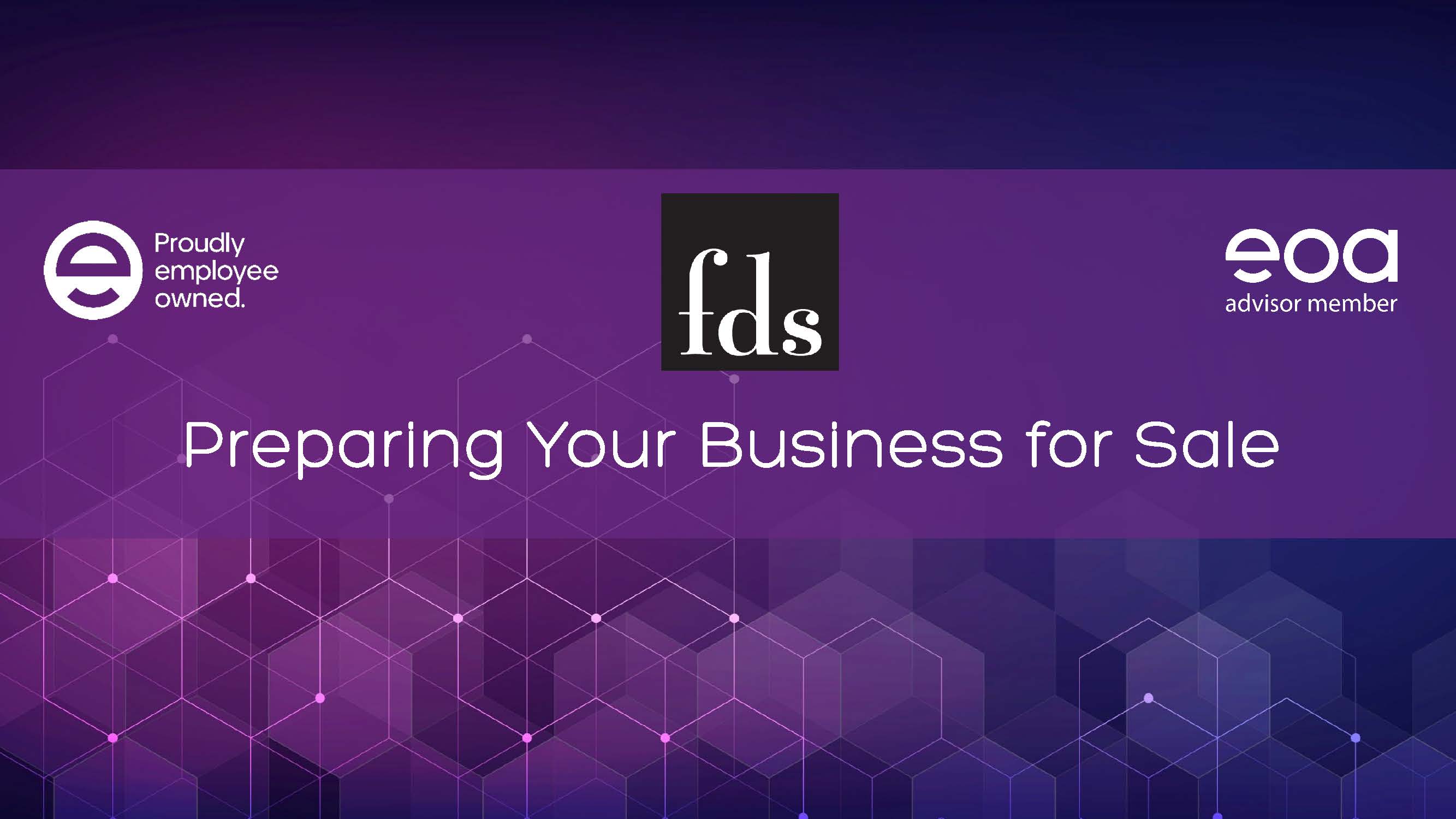 Preparing Your Business for Sale